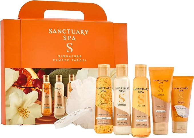 Sanctuary Spa Signature Pamper Parcel Gift Set, Vegan, Gift For Women, Birthday Gift, Womens Gift Sets, Self Care Gift - Image 2